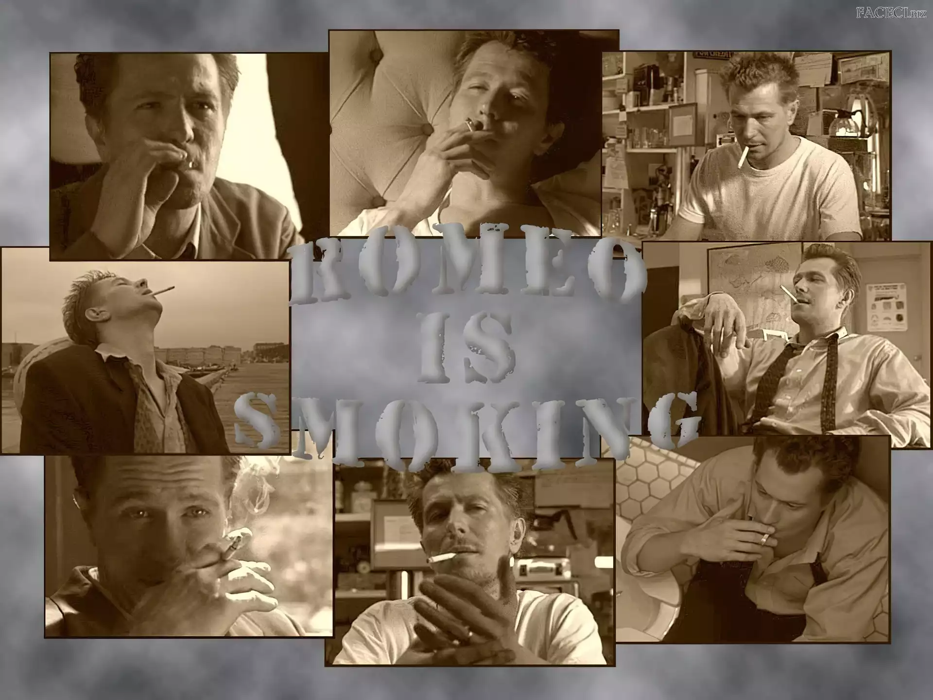 papieros, Gary Oldman, romeo is smoking